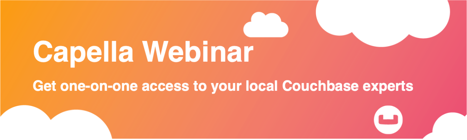 8/4(木)  Couchbase Capella™ ウェビナーに是非ご参加ください